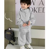 【aimoha-KIDS-】子供服 スポーツ風スウェットセットアップ | aimoha kids | 詳細画像2