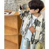 ダークグレー | 【aimoha-KIDS-】子供服 タイダイ染めデニムジャケット | aimoha kids