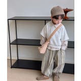 グレー | 【aimoha-KIDS-】子供服 重ね着風無地ロングシャツ+半袖スウェット | aimoha kids