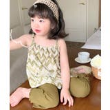 【aimoha KIDS 】子供服かわいい総柄キャミソールワンピ＋無地パンツセッ… | aimoha kids | 詳細画像5 