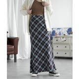 チェック柄マーメードスカート | aimoha  | 詳細画像12 