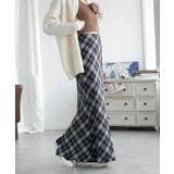 チェック柄マーメードスカート | aimoha  | 詳細画像11 