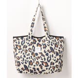 ベージュ | ヒョウ柄トート トートバッグ レディース | aimoha