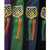 【HOOK  original 】ブロックベアワッペン刺繍レインボーフリンジ飾り… | HOOK | 詳細画像5 