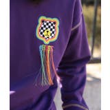 【HOOK  original 】ブロックベアワッペン刺繍レインボーフリンジ飾り… | HOOK | 詳細画像22 