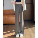 センタープレス ハイウエスト チノパンツ | aimoha | 詳細画像17