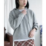 レイヤード風パーカー | aimoha  | 詳細画像10 