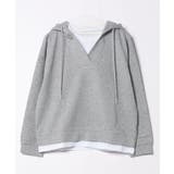 レイヤード風パーカー | aimoha  | 詳細画像18 