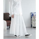 ティアードスカート ロングスカート フレアスカート | aimoha  | 詳細画像23 