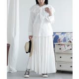 ティアードスカート ロングスカート フレアスカート | aimoha  | 詳細画像21 