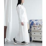 ティアードスカート ロングスカート フレアスカート | aimoha  | 詳細画像22 