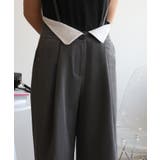 【aimohaオリジナル】3WAYサロペット タック入りワイドスラックス | aimoha | 詳細画像18