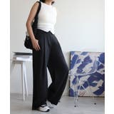 【aimohaオリジナル】3WAYサロペット タック入りワイドスラックス | aimoha | 詳細画像26