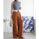 【aimohaオリジナル】3WAYサロペット タック入りワイドスラックス | aimoha | 詳細画像28