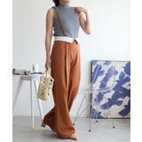 【aimohaオリジナル】3WAYサロペット タック入りワイドスラックス | aimoha | 詳細画像29