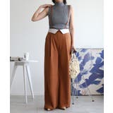 【aimohaオリジナル】3WAYサロペット タック入りワイドスラックス | aimoha | 詳細画像38