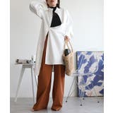 【aimohaオリジナル】3WAYサロペット タック入りワイドスラックス | aimoha | 詳細画像40