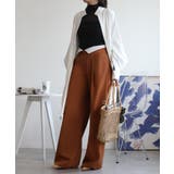 【aimohaオリジナル】3WAYサロペット タック入りワイドスラックス | aimoha | 詳細画像45