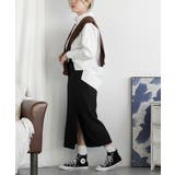 スリットAラインスカート | aimoha  | 詳細画像3 