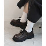 【shoes365】ラウンドトゥ厚底 ドレスシューズ | aimoha | 詳細画像19