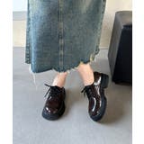 【shoes365】ラウンドトゥ厚底 ドレスシューズ | aimoha | 詳細画像17