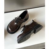 【shoes365】ラウンドトゥ厚底 ドレスシューズ | aimoha | 詳細画像1