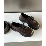 【shoes365】ラウンドトゥ厚底 ドレスシューズ | aimoha | 詳細画像7