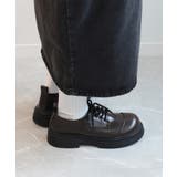 【shoes365】ラウンドトゥ厚底 ドレスシューズ | aimoha | 詳細画像3