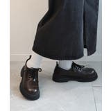 【shoes365】ラウンドトゥ厚底 ドレスシューズ | aimoha | 詳細画像2