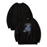 HOOK -original- かわいいネコパッチワーク刺繍フリンジスウェット | HOOK | 詳細画像9 