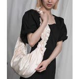 ベージュ | 【Jasmine】2WAYリボンショルダーバッグ 大容量バッグ バレエコア | aimoha