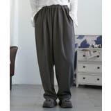 ダークグレー | ウエストゴムスウェットパンツ | aimoha 