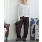 ウエストゴムスウェットパンツ | aimoha  | 詳細画像3 
