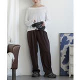 ウエストゴムスウェットパンツ | aimoha  | 詳細画像4 