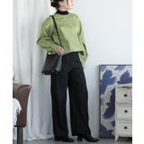 ゆったりワイドパンツ | aimoha  | 詳細画像3 