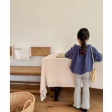 【aimoha-KIDS-】9分丈 セミフレアパンツ | aimoha kids | 詳細画像9