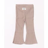 【aimoha-KIDS-】9分丈 セミフレアパンツ | aimoha kids | 詳細画像24