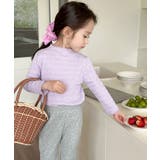 【aimoha-KIDS-】シワ感長袖トップス | aimoha kids | 詳細画像2 