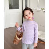 【aimoha-KIDS-】シワ感長袖トップス | aimoha kids | 詳細画像3 