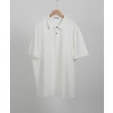 ホワイト | 【aimoha MEN】SIMPLE POLO | aimoha men