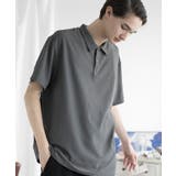 ダークグレー | 【aimoha MEN】SIMPLE POLO | aimoha men