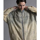 ベージュ | 【aimoha neo】VINTAGE FADED DENIM JACKET | aimoha men