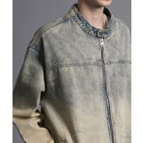 【aimoha neo】VINTAGE FADED DENIM JACKET | aimoha men | 詳細画像2 