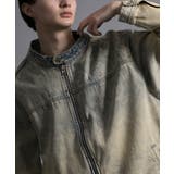 【aimoha neo】VINTAGE FADED DENIM JACKET | aimoha men | 詳細画像4 