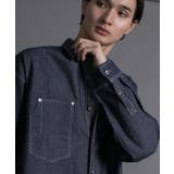 aimoha n_o MULTI POCKET DENIM SHIRT | aimoha men | 詳細画像11