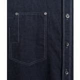 aimoha n_o MULTI POCKET DENIM SHIRT | aimoha men | 詳細画像2
