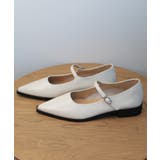 【shoes365】ポインテッド トゥ ローヒール メリージェーン シューズ | aimoha | 詳細画像17