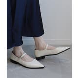 【shoes365】ポインテッド トゥ ローヒール メリージェーン シューズ | aimoha | 詳細画像6
