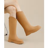 ブラウン | 【shoes365】ロングレインブーツ レインシューズ 長靴 | aimoha