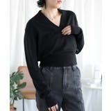 ブラック | 【BANICO】韓国風クロストップス | aimoha